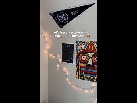Hang Posters with Command™ Brand