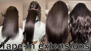 TAPE IN HAIR EXTENSIONS | Amazon Suyya Tape In Review |Unboxing