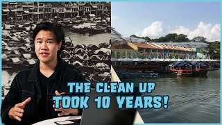 How did they transform the once NASTY Singapore River? | Bite Size SG
