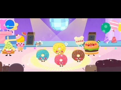 Baby bus food party | baby bus | baby bus games