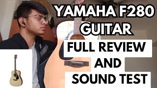 Yamaha F280 | Best Guitar for Beginners | Guitar Full Review and Sound test | Is it worth ₹8000? 🎸