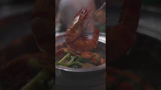 【曼谷美食】米芝蓮街頭美食！大蝦粉絲煲試吃！老闆竟會廣東話？#shorts #bangkok #bangkokthailand #thailand #bangkoktravel #michelin