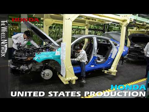 Honda Production in the United States – New Honda EV Hub in Ohio [4K]