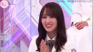 「懐かしすぎる…。天ちゃんの義務教育終了企画でのゆみこ会長のサックス。」#そこ曲がったら櫻坂 #櫻坂46 #浅井恋乃未