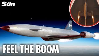 The hypersonic SPACE jet flying 4,000mph from London to New York in 60 mins