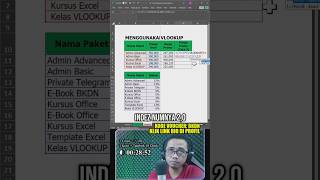 Cara Menghitung Diskon pakai Rumus VLOOKUP di Excel #vlookup #tutorialexcel #excel #belajarexcel