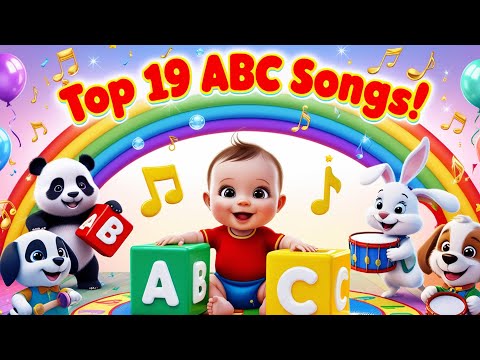 Top 19 ABC Songs for Toddlers | Fun Learning Rhymes for Kids
