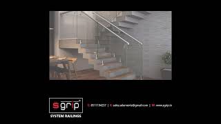 Stainless Steel Aluminium Railing Profile #interiordesign