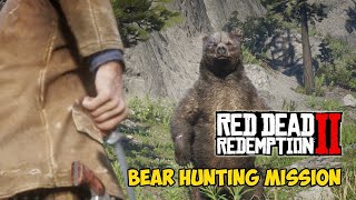 RDR2 Bear Hunting with Hosea, getting New Horse & Meeting Mr. Downs (secret encounter) Part 2