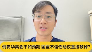 我给安华的忠告。倒安华集会不如预期，国盟不信任动议直接软掉？｜阿耀闲聊政治