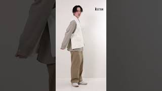 リラックスシルエットとナチュラルカラーの着こなし方｜伊勢丹スタッフのコーディネート Vol.9　#shorts