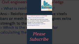civil engineering basics knowledge #shorts