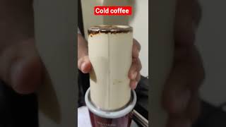 cold coffee #viralplzz #recipe#ytshorts  #icedcoffee #cafevibes #coldcoffee #viralvideo