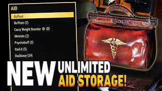 NEW Unlimited Storage Feature Added to Fallout 76 PTS!