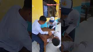 Tes kekuatan sebelum libur Sekolah #siswa #sekolah #kegiatandisekolah #libursekolah