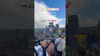 van diaries | flat tyre🚐🥲✨ #vwcaddy #festival #boomtown #flattyre #vanlife #conversion