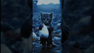 cats tuff time😧😭 #shortfeeds #cat #cute