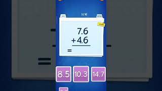 Math games, decimal addition (6) #mathgames #funmath #mathpuzzle #matematika #gameforfun #decimal