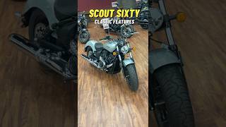 Scout Sixty Classic Features #ScoutSixty #ハーレーダビッドソン #ツーリング #indian #vintage