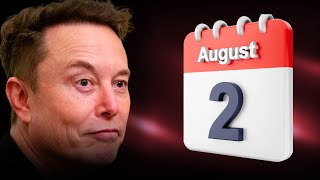 Everything Elon Musk said today -  August 2nd (70 posts on X)