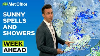 Week Ahead 21/07/2025 – Fewer showers, more sun later - Met Office weather forecast UK