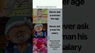 Things You Should NEVER Ask in One Piece #animehumor