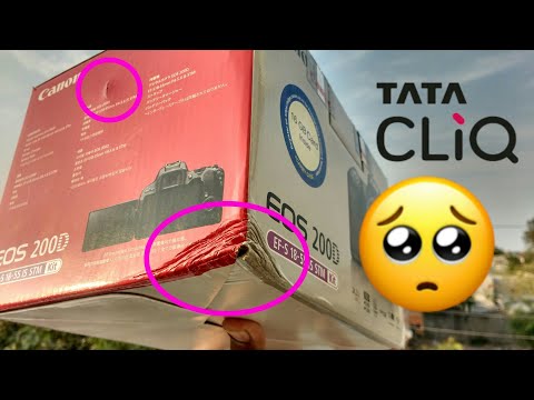 Tata CLiQ Seller Cheat Me ft Canon 200D