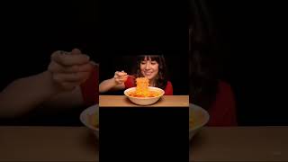 A girl eats hot lava Pasta in ultra-realistic AI style🔥🤯 Satisfying.#ASMRStudio #AITricks #HyperReal