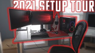My 2021 Gaming/Editing PC Setup Tour!