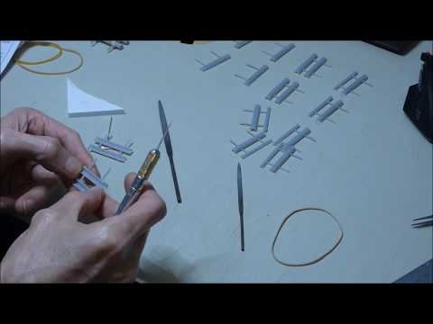 Walthers North Island Refinery Guides pipework part1