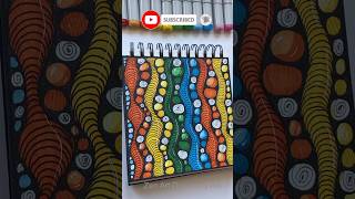 Fun Colorful Zendoodle Art #zentangleinspired #zentangle #doodle #zendoodleart #zendoodle #drawing