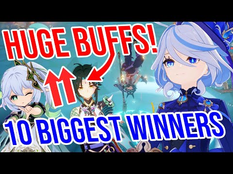 Top 10 BIGGEST BUFFS in Genshin Impact History!