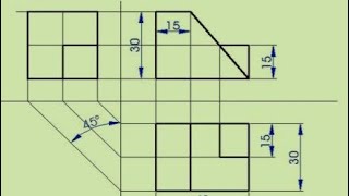 ISOMETRIC DRAWING TECHNIQUES/SOLVED PROBLEMS/EASY DRAWING TECHNIQUES/ND BHATT solutions
