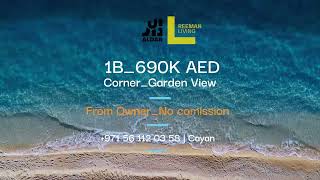 1BR Corner Unit for Sale in Reeman Living 2 – AED 690,000