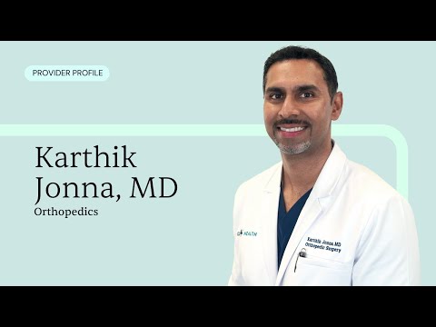 Meet Karthik Jonna, MD | CLS Health Orthopedics
