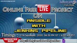 Live Project On #Ansible with Jenkins | Pipeline | CICD | DevOps | KTExperts
