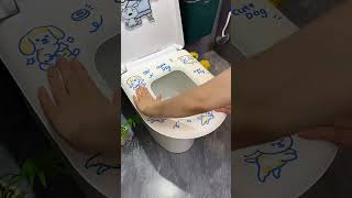 Hurry up and replace your toilet with this #waterproof, antibacterial and easy to clean ✔️