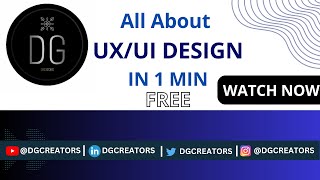 ALL About UX/UI Design in 1 Min | Learn UX/UI Design..