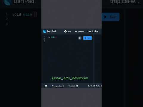 💻Using For Loop In Dart👨‍💻| Dart |  #dart #coding #program #learning #shorts #viral #trending #yt