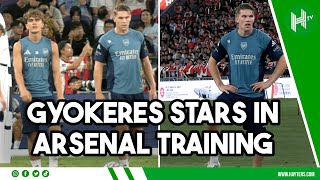 Gyokeres STARS in Arsenal Hong Kong training session
