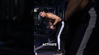 ✅❌Correct Form of Dumbbell Row for Huge Back🥵🔥 #shorts