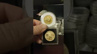 GOLD MAPLE vs EAGLE #gold #invest #preciousmetals #soundmoney #coin #coins #bullion #viral #follow