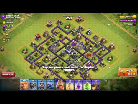 Clash of clan LIVE pekka event attack