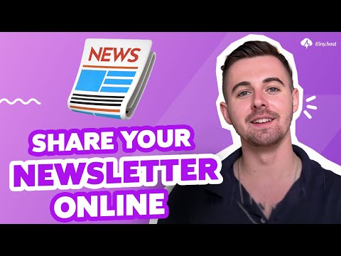 How to Upload & Share Your Newsletter Online