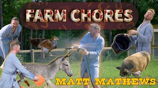 First Farm Chores on My New Farm! | Matt Mathews
