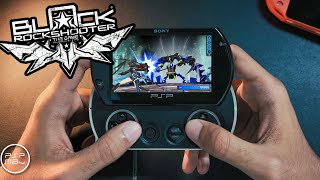 Black Rock Shooter: The Game , PSP go gameplay 
