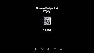 Binance Red packet 17 July . #binance #redpacket