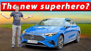 all-new Mercedes CLA driving REVIEW (2026) - petrol or EV efficiency king?