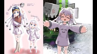 [MC]The origin of Ghastling (with characters design)