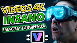 Transforme Seus Vídeos em 4K com IA! (VMAKE Enhancer Testado!)